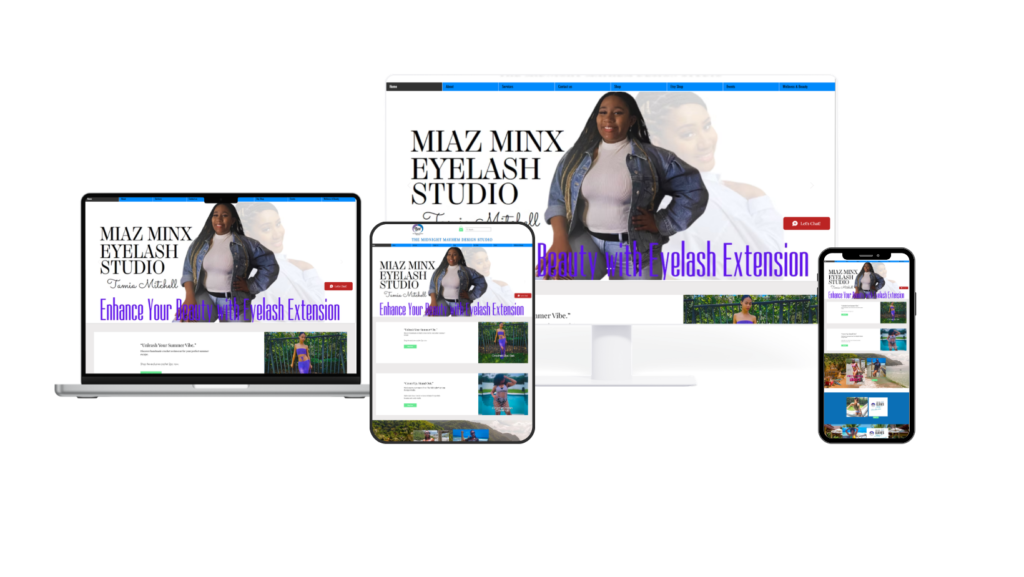 The Midnight Mayhem handmade lifestyle and apparel eCommerce website featured in SAFCOM STUDIO's Creative Portfolio